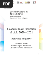 Cuadernillo Autogestivo de Inducción 2020