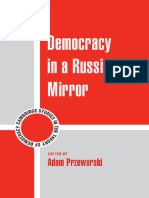 Adam Przeworski - Democracy in A Russian Mirror-Cambridge University Press (2015)