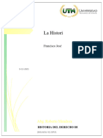 Historia Del Derecho Administrativo en Honduras