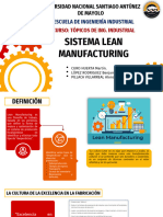 Lean Manufacturing - Grupo 1 PDF