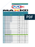 MAXKOL DISTRIBUTOR PRICE LIST 1th DEC 2023