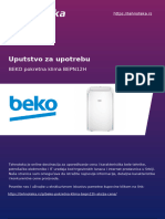 Uputstvo Za Upotrebu Beko Pokretna Klima Uredaj Bepn12h 648aeb07a0b24