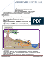 Chapter 7 Underground Water The Action of Water in Limestone Areas Perfect