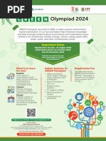 Final GREEN Olympiad Poster - 2024