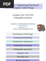 EMD111 - Eng Drawing Comp Aided Design (3. Orthographic Projection)