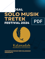 Proposal Festival Musik Tretek 20224