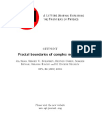 Fractual Boundary of Complex Network