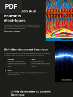 Introduction Aux Courants Electriques