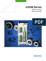 Axem Disc DC Servo Motor Manual