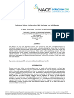 Paper No.: Prediction of Uniform CO Corrosion of Mild Steel Under Inert Solid Deposits