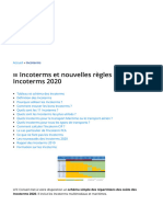 Tout Sur Les INCOTERMS - Schémas Et Tableaux Incoterm 2020