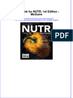 Full Download Test Bank For NUTR, 1st Edition: McGuire File PDF Free All Chapter