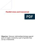 Parallel Lines and Transversals