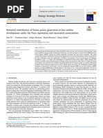 Potential Contribution of Fusion Power Generation To Low-Carbon Development Under The Paris Agreement and Associated Uncertainties