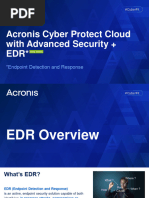 TRAINING Deck Partner - Acronis-Cyber-Protect-Cloud-Advanced-SecurityEDR