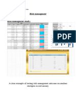 Risk Managment Sheet