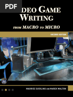 Video Game Writing - From Macro To Micro - Maurice Suckling Marek Walton - 2017 - Mercury Learning & Information - 9781683920298 - Anna's Archive