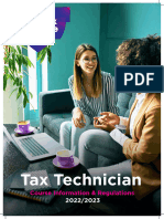 Tax Technician Student Handbook 2022 - Print