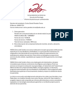 Informe de Prácticas Pre Profesionales