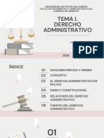 Tema I. Derecho Administrativo 2024