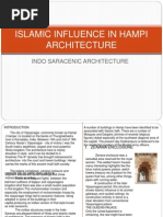 Islamic Influence in Hampi Architecture