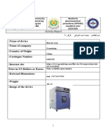 Template For Activity Report - Mohammed Elmowafy