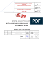 Estándar de Trabajo de Excavavión y Demolición