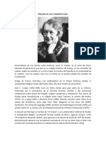 Biografía de Jean Campbell Cooper