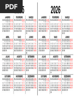 Calendario 2025 2026