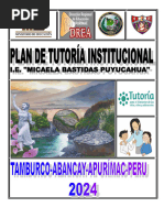 Plan de Tutoria 2024