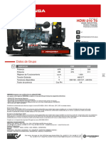 W - Ficha Tecnica HDW 310 T6 (DOOSAN) (Abierto) Planta de Luz Es