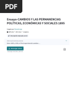 Ensayo-CAMBIOS Y LAS PERMANENCIAS POLÍTICAS, ECONÓMICAS Y SOCIALES 1895 - Descargar Gratis PDF - Perú