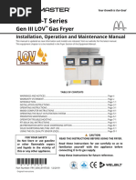 BIGLA30-T Series: Gen Iii Lov Gas Fryer