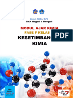 Modul Kimia Fase F Kelas XI TH 24 - F11.8 Kesetimbangan Kimia