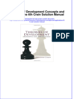 Full Download Theories of Development Concepts and Applications 6th Crain Solution Manual File PDF Free All Chapter