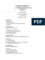 Mine Drainage Final