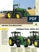 John Deere 7820 Tractor Spec Sheet