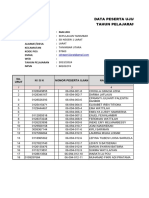 Daftar Nilai Kelas Vi 2024