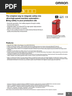 f109 nx-sl3 Safety Cpu Unit Datasheet en