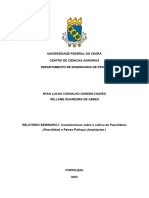 Documento Seminário I Aquicultura Ornamental - Poecilídeos e Peixes-Palhaço