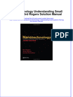 Full Download Nanotechnology Understanding Small Systems 3rd Rogers Solution Manual File PDF Free All Chapter