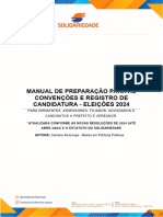 Manual de Preparacao para As Convencoes e Registro de Candidatura 2024