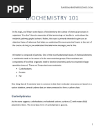 Biochemistry 101 PTC10