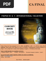 International Taxation Concept Notes Paper 6c 7