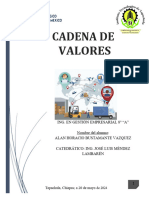 Investigación Documental Tema 4 Cadena de Valores