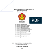 Laporan Praktikum Manajemen Kesehatan Puskesmas