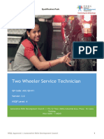 ASC Q1411 v2.0 Two Wheeler Service Technician