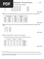 Physics Questions Week 1