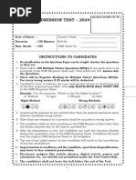 Master Question Booklet LLM 2024