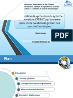 Amélioration Des Processus Du Système D'information d'ADMIT Par La Mise en Place D'une Solution de Gestion Des Parcs Informatiques